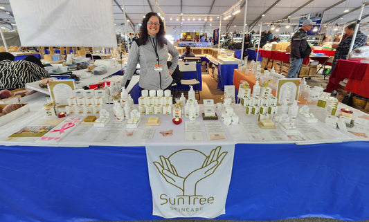 SunTree Skincare’s Big Adventure at the Tucson Gem & Mineral Show