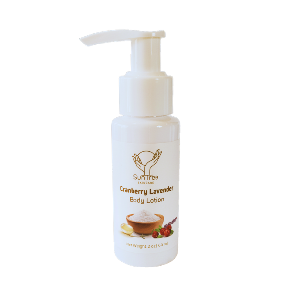 Cranberry Lavender Body Lotion - 2 oz Pump