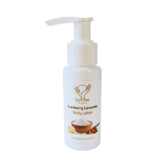 Cranberry Lavender Body Lotion - 2 oz Pump