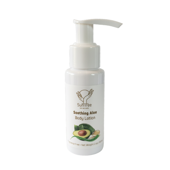 Soothing Aloe Body Lotion – 2 oz Pump