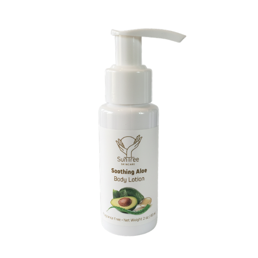 Soothing Aloe Body Lotion – 2 oz Pump