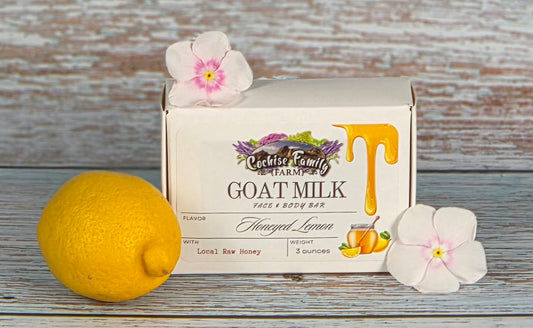 Honeyed Lemon Goat's Milk Soap